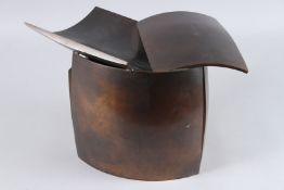 BRYAN KNEALE RA (b.1930) untitled abstract sculpture, bronze, base stamped BK 77 height 25cm