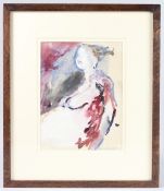 CLIFFORD FISHWICK (1923-1997) Nude study watercolour, signed in pencil and dated '62, 30cm x 23cm