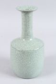 A CHINESE CELADON VASE.