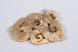 A CHINESE JADE PENDANT.