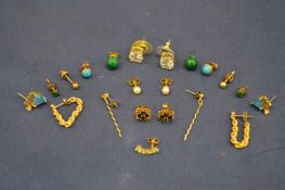 Decorative ear studs.