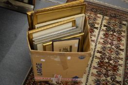 A quantity of paintings and prints etc.