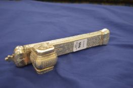 An Eastern white metal scribes box.