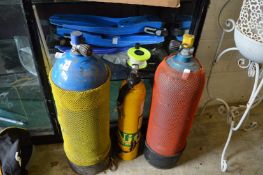 Scuba diving equipment.