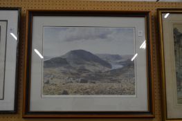 N A Hayes, Buttermere District, limited edition colour print.