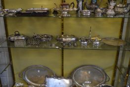 Plated items to include entree dishes and covers.