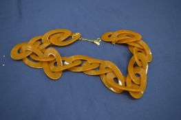 A Kenneth Lane decorative necklace.