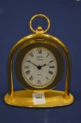 A Swiza Ascot bedside or mantel clock.