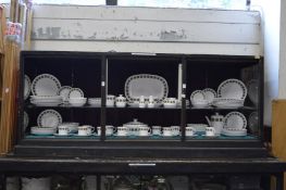 A comprehensive Noritake Japan Arabesque dinner service.
