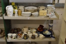 A quantity of decorative and household china.