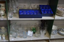Household and decorative glassware.