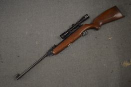 A Weihrauch .22 calibre air rifle.