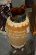 A Dalton Lambeth abstinence jug.