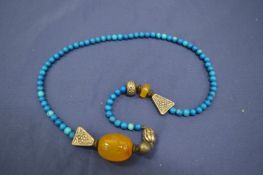 Decorative necklace.