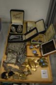 A good collection of bijouterie, costume jewellery etc.