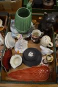 Decorative china to include Carlton ware, Wedgwood, Sylvac etc.