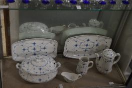 A small group of Porsgrund porcelain to include a tureen and cover.