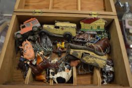 Die-cast animals etc.