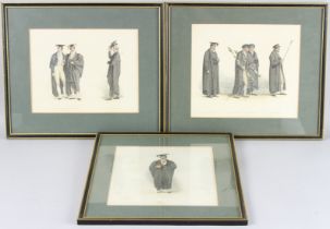 AFTER THOMAS UNWINS portrait studies, 'Vice Chancellor, Esquire Beadle, Yeoman Beadle, Verger' '