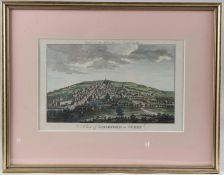 A VIEW OF GUILDFORD IN SURRY 'Engraved for the Modern Universal British Traveller' coloured