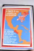 THREE 1970's POLITICAL ACTIVIST POSTERS Including opposition to American intervention in El