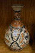 A Chinese fish decorated bottle vase.
