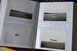 A good collection of photographs of aircraft, dated from 1953-2009 in seven albums.