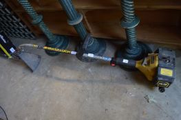 A McCulloch petrol strimmer.