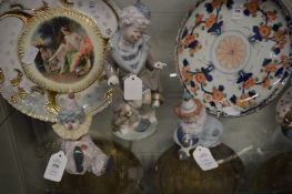 A group of six Lladro porcelain figures of clowns complete with original boxes.