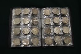 Quantity of coins.