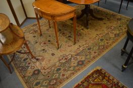 A machine made Persian style carpet, 300cm x 200cm.