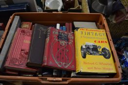 Motoring and other books.