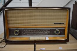 An old Grundig radio.
