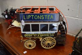A good 1/8th scale scratch built model of an Omnibus.