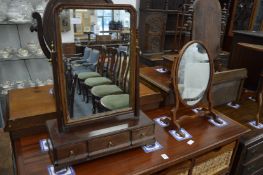 Two dressing table mirrors.