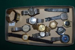 A collection of wristwatches, various makers.
