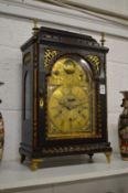 A large 19th century mantel clock.