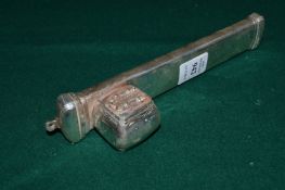 A white metal Islamic scribes box.