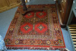 A Persian style rug, 160cm x 130cm.