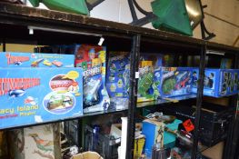 A large collection of Thunderbirds toys, models, figures etc, boxed.