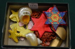 Shell earrings, star shaped ear clips etc.