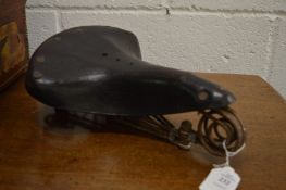 An old Atlas bike saddle.