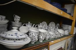 A comprehensive Royal Doulton Yorktown dinner service.
