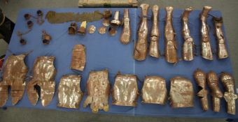 A COLLECTION OF THEATRE ARMOUR FROM THE D'OYLY CARTE OPERA COMPANY, composing of breast and back