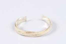 A SILVER GILT BRACELET.