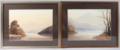 EDWIN GRIEG HALL (1929-2017) 'Coniston from Brantwood' and 'Ullswater from Watermillock' pair of