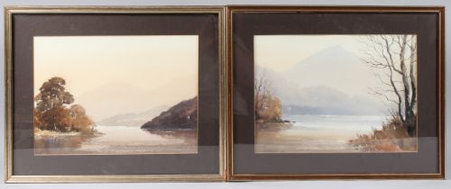 EDWIN GRIEG HALL (1929-2017) 'Coniston from Brantwood' and 'Ullswater from Watermillock' pair of