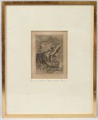PIERRE-AUGUSTE RENOIR (1841-1919) 'Chapeau epingle' drypoint, signed in the plate, 14 x 10.5cm
