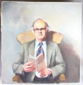 ROBERT LENKIEWICZ Portrait of Derek Cloke, oil on canvas, inscribed and signed verso, unframed, 91 x