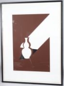 PATRICK CAULFIELD RA (1936-2005) 'Arita Flask' screen-print, signed in pencil, numbered 24/45, 108 x